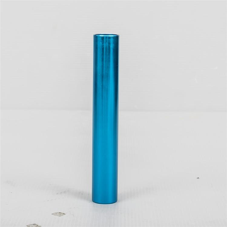 Precision Petroleum Handle Tube - Custom 6061-T6 Aluminum Oilfield Accessory（Blue Anodized）