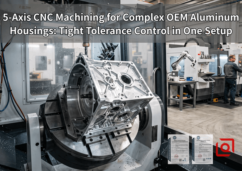 5-axis-cnc-machining-for-complex-oem-aluminum-housings-tight-tolerance-control-in-one-setup
