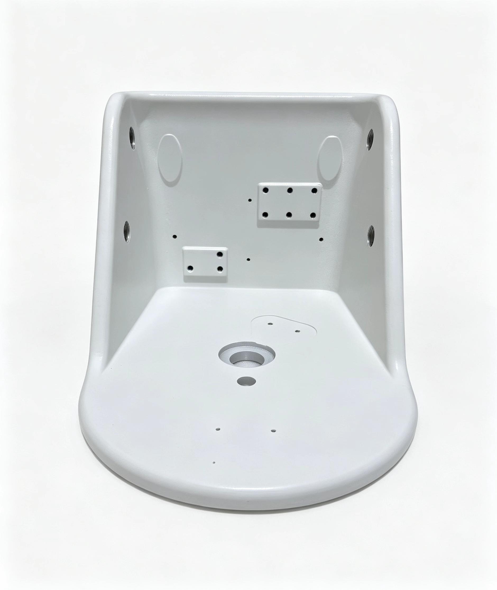 Medical-Grade Machined Lower Base Component (A365-T6 Aluminum)