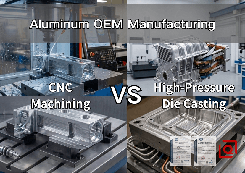 aluminum-oem-manufacturing-cnc-machining-vs-high-pressure-die-casting
