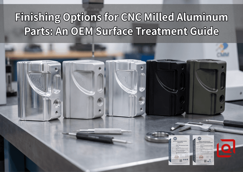 finishing-options-for-cnc-milled-aluminum-parts-an-oem-surface-treatment-guide